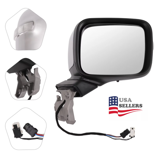 Right Passenger Side Mirror for Jeep Renegade 2015-2021 with Turn Signal