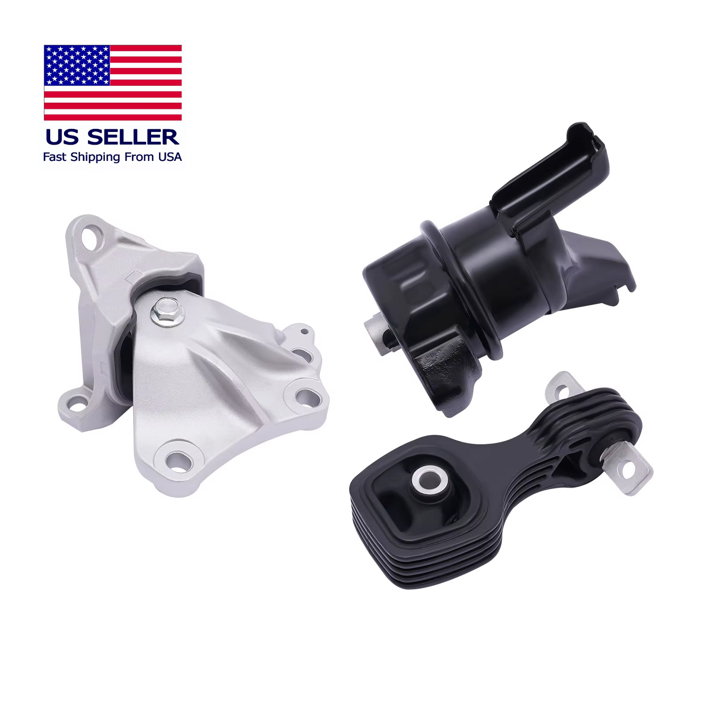 Engine Mount Set for 2012-2013 Honda Civic Coupe 1.8L Auto Trans