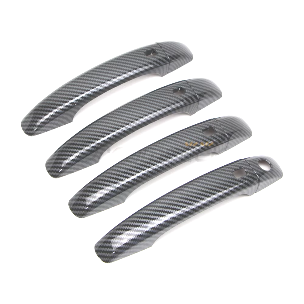 Door Handle Cover for Audi A4, S4, A5, Q5, Q3 (2012-2018) Carbon Fiber Style