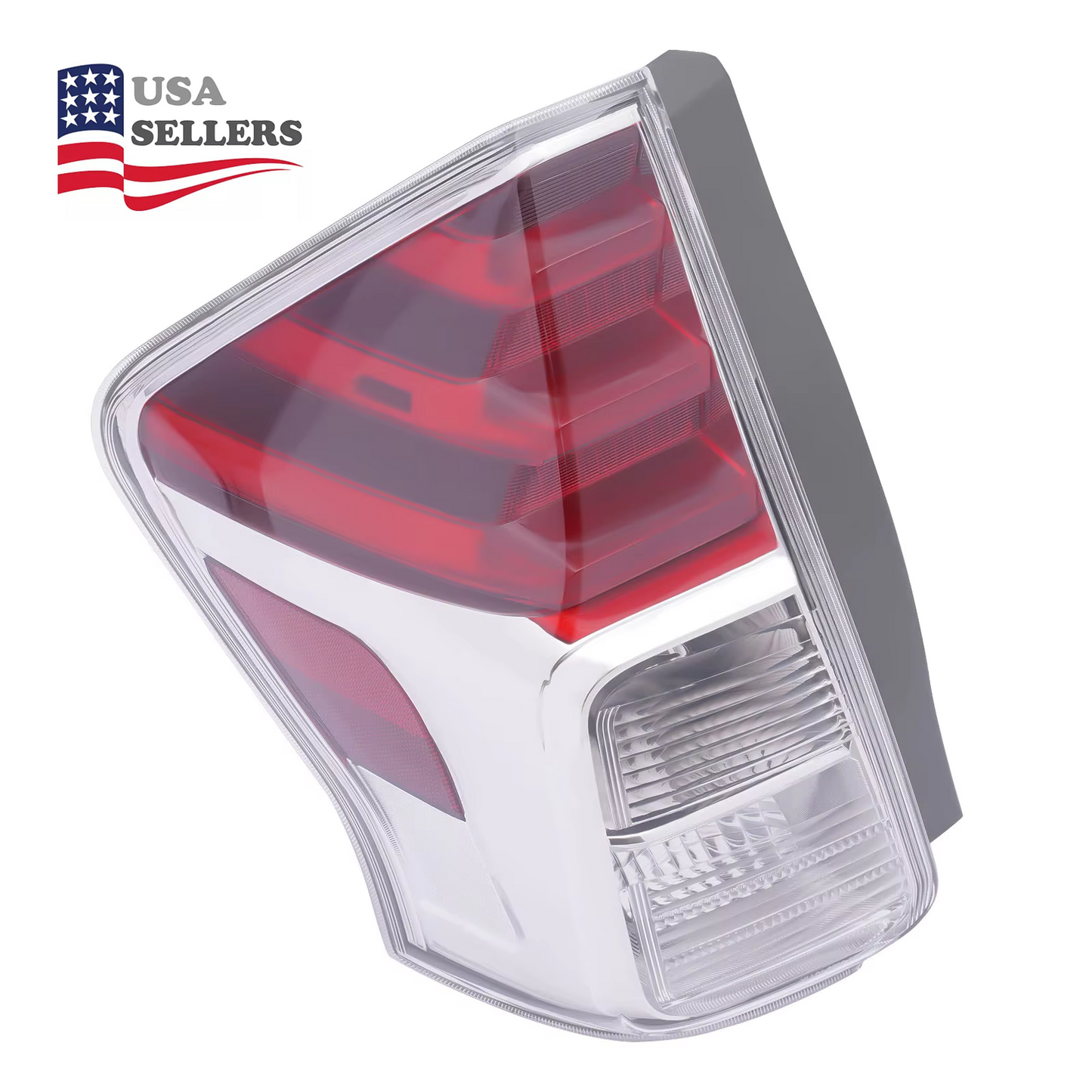 Left Rear Tail Light Assembly for 2015-2018 Toyota Prius – Halogen Clear Lens