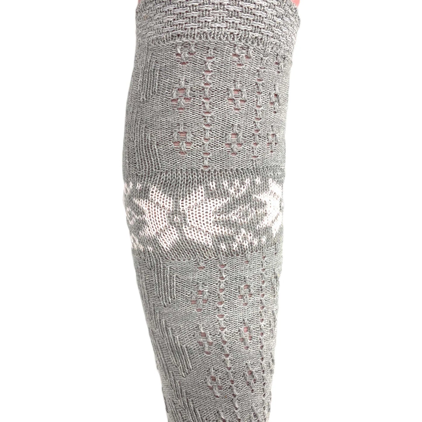 Cotton Knee High Knitted Socks for Women 1 Pair