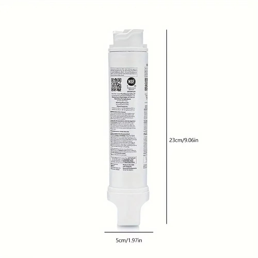 Refrigerator Water Filter for EPTWFU01 Compatible with Frigidaire ULX220 EWF02