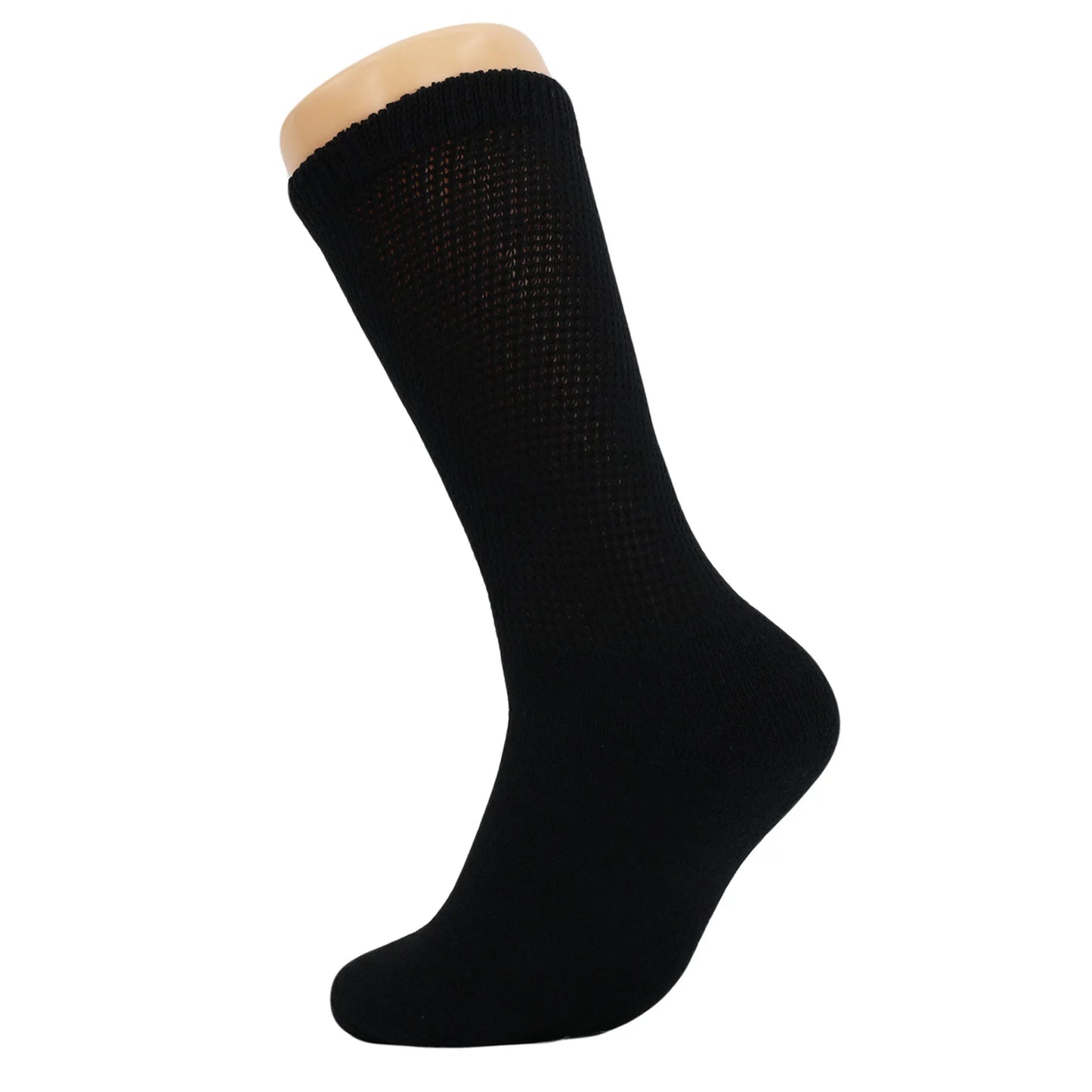 Diabetic Crew Loose Fit Socks with Non Binding Top 3 Pairs