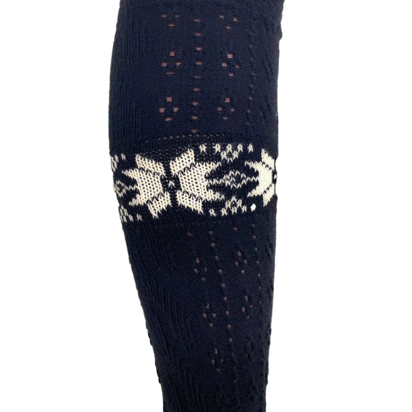 Cotton Knee High Knitted Socks for Women 1 Pair