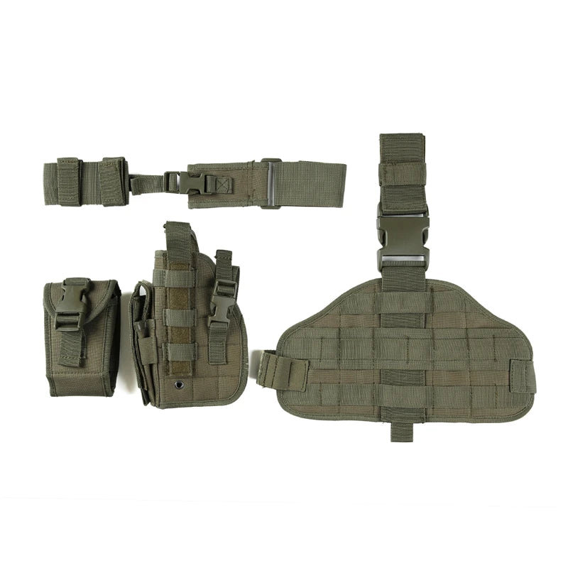 Tactical Leg Gun Holster – Multi-Function Camouflage Hunting Gear