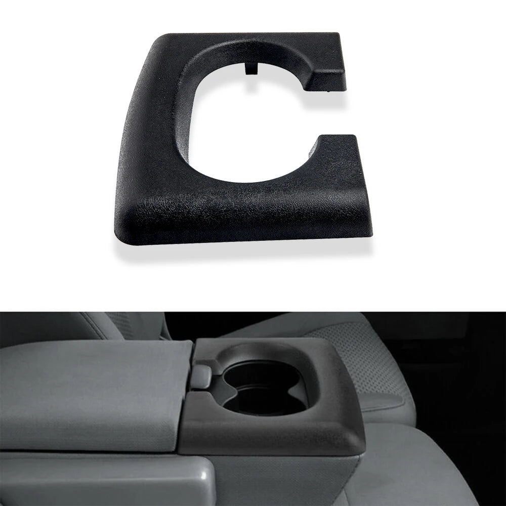 Center Console Armrest Cup Holder Pad for Ford F150 2004-2014 Black Replacement