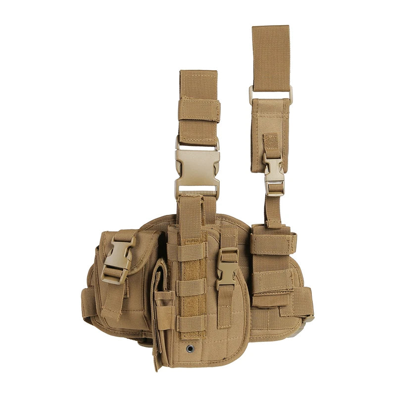 Tactical Leg Gun Holster – Multi-Function Camouflage Hunting Gear