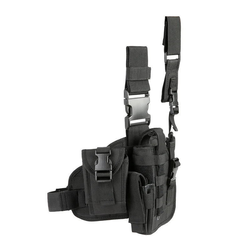 Tactical Leg Gun Holster – Multi-Function Camouflage Hunting Gear