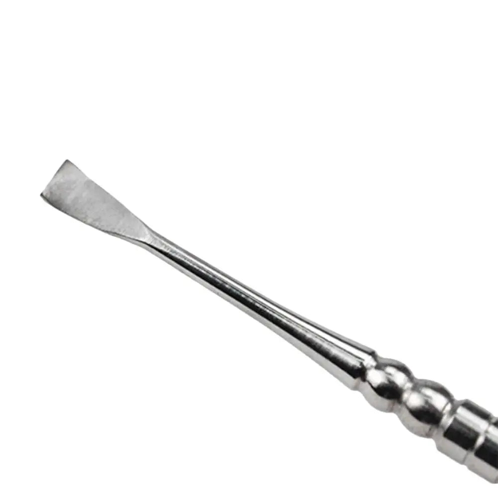 Stainless Steel Dog Tooth Scaler Scraper Tartar Remover, 17cm, Dual-Head Design