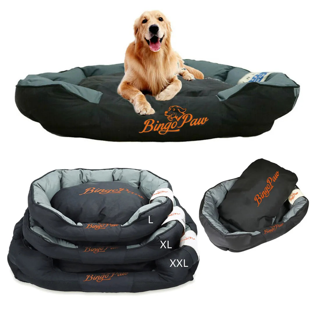 Waterproof Orthopedic Jumbo Dog Bed – Comfortable Sofa Pet Mat for Large Breeds