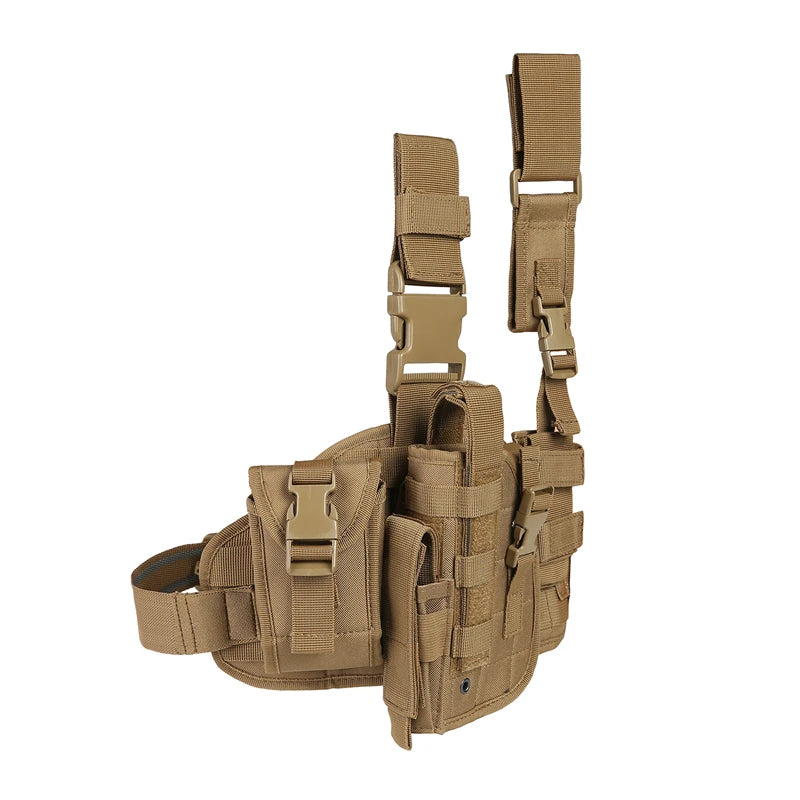 Tactical Leg Gun Holster – Multi-Function Camouflage Hunting Gear