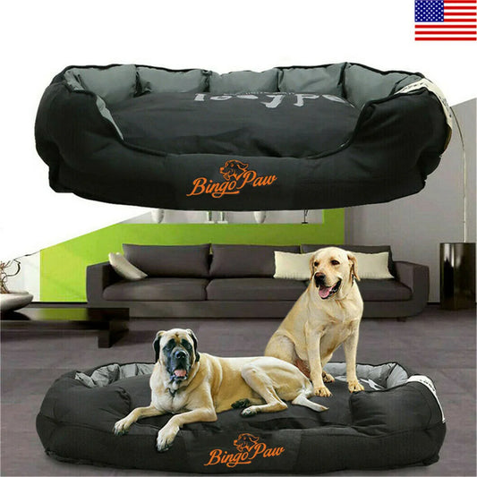 Waterproof Orthopedic Jumbo Dog Bed – Comfortable Sofa Pet Mat for Large Breeds