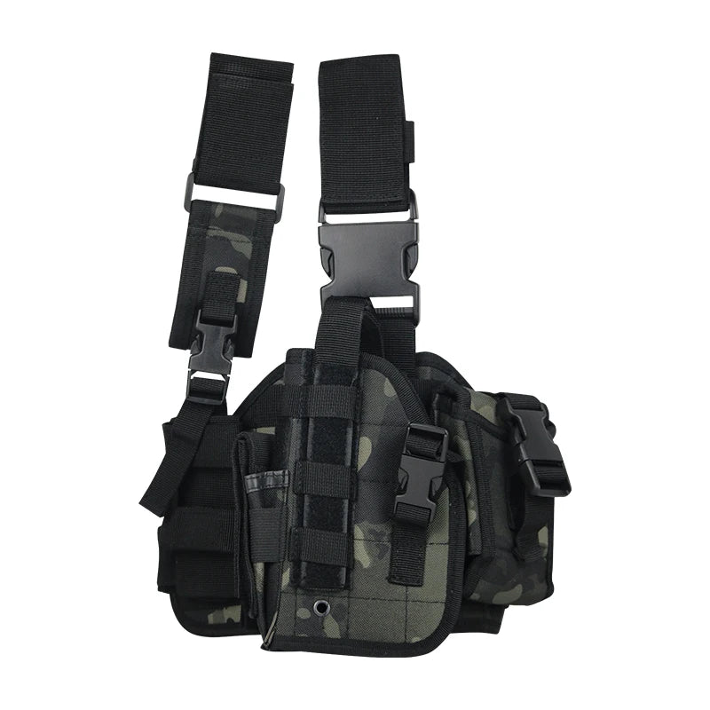 Tactical Leg Gun Holster – Multi-Function Camouflage Hunting Gear