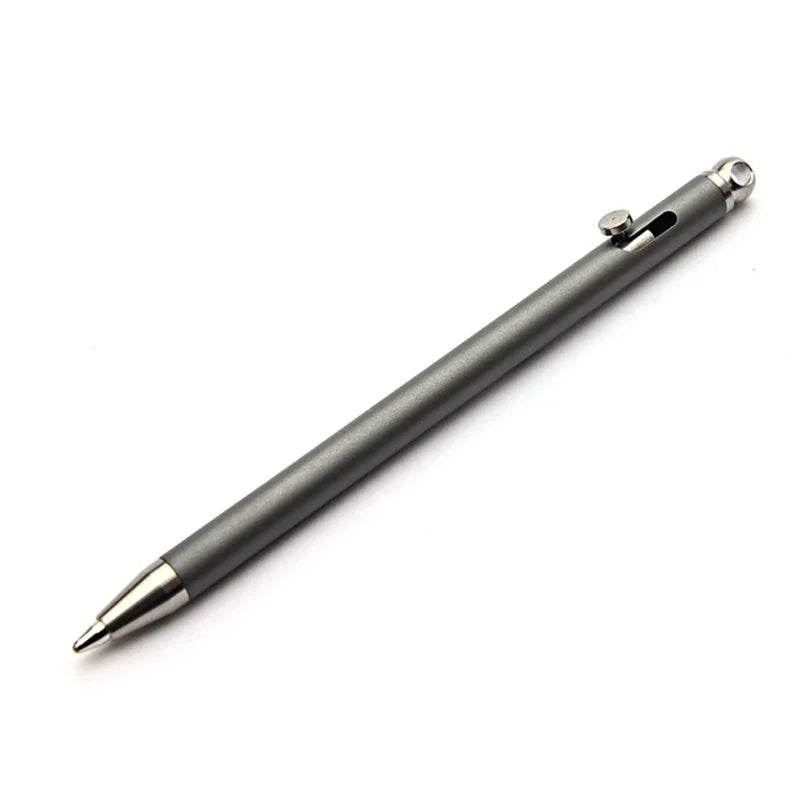 Portable Titanium Mini Pen EDC Keychain Gadget Outdoor Camping Tool - 1pc