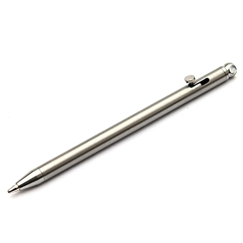 Portable Titanium Mini Pen EDC Keychain Gadget Outdoor Camping Tool - 1pc