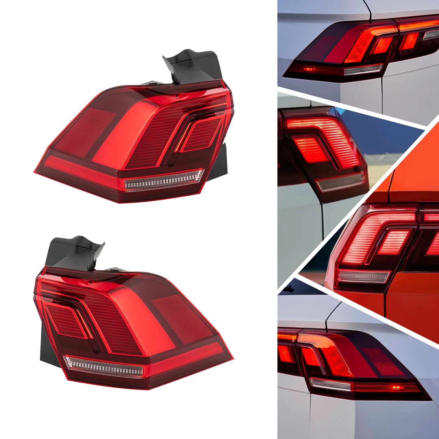 Outer Tail Light for 2018-2023 VW Tiguan – Halogen Rear Lamp (Left or Right)