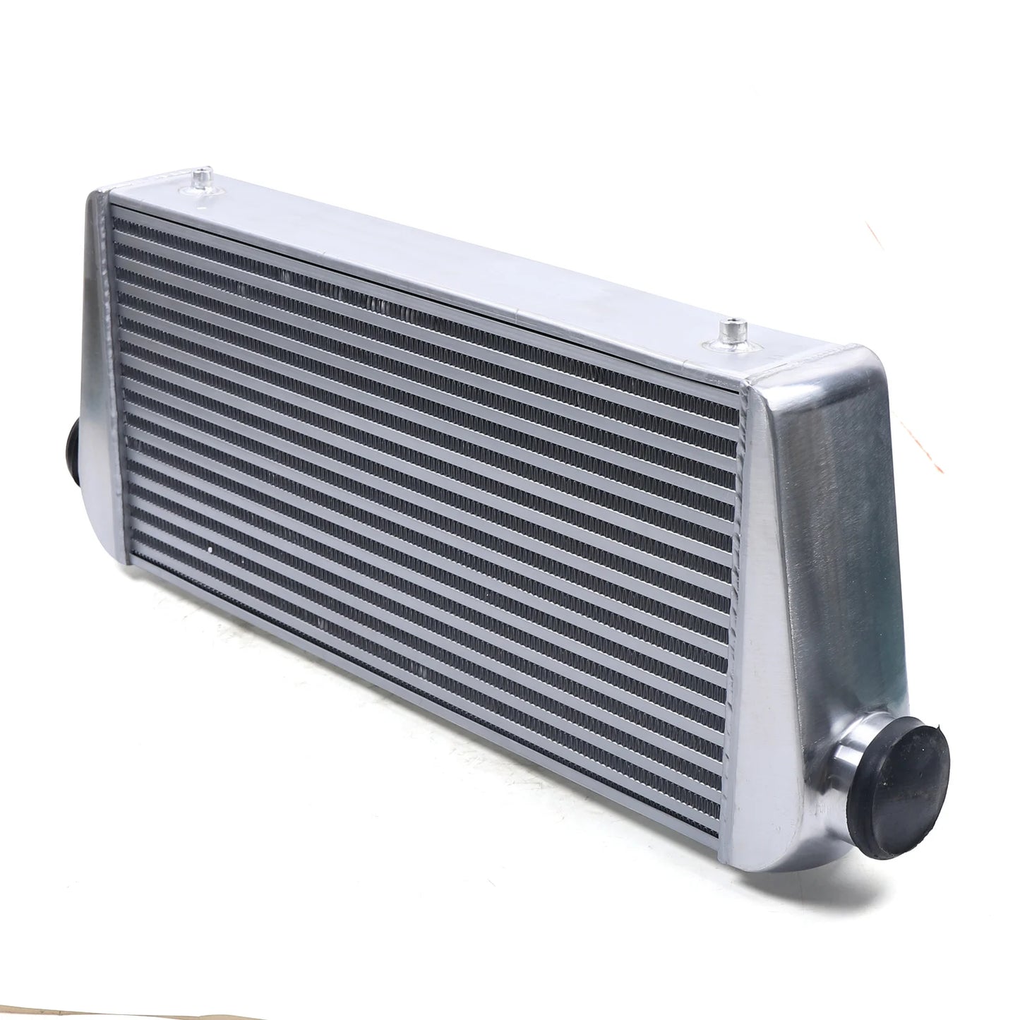 Universal Turbo Intercooler Front Mount 24"x12"x4" Aluminum Charge Air Cooler