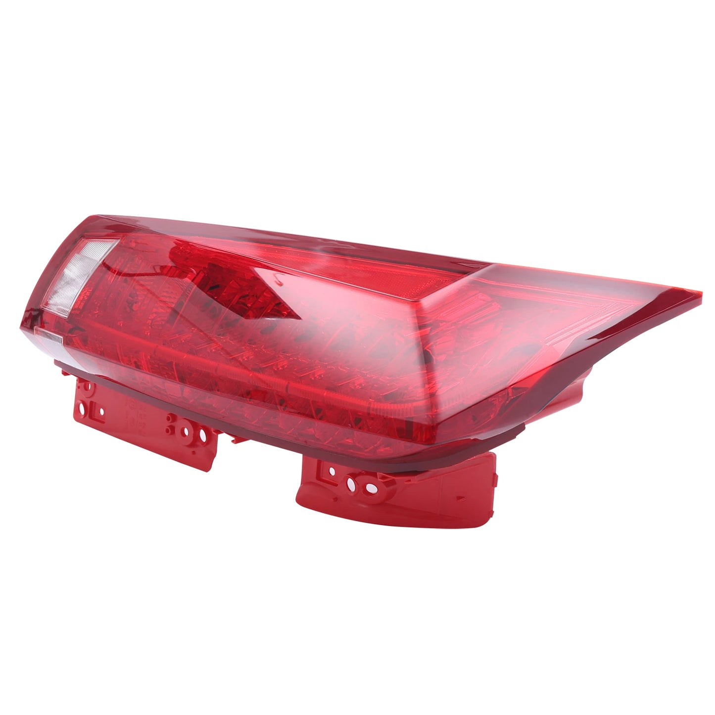 Driver Side LED Tail Light for 2010-2016 Cadillac SRX – Red Clear Lens OEM