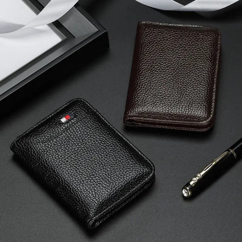 Men's RFID Blocking Card Holder – Compact & Stylish Wallet