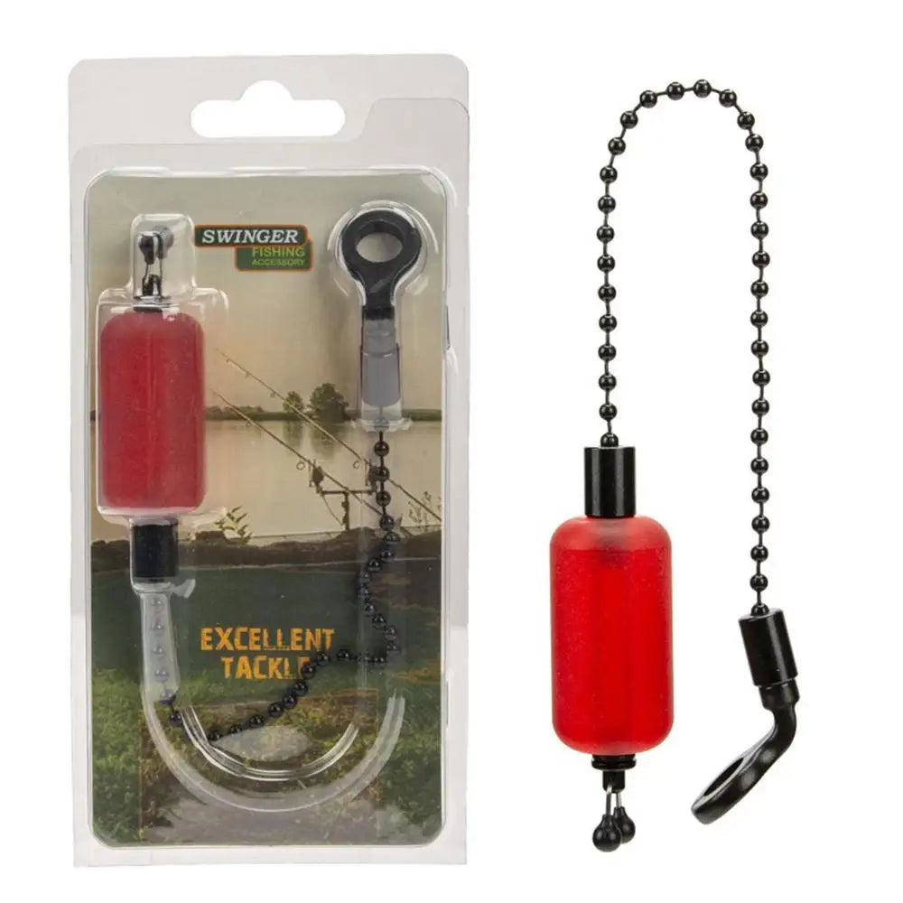 Carp Fishing Bite Alarm Swinger, Acrylic Bobbins, 26cm, Portable Fishing Tool