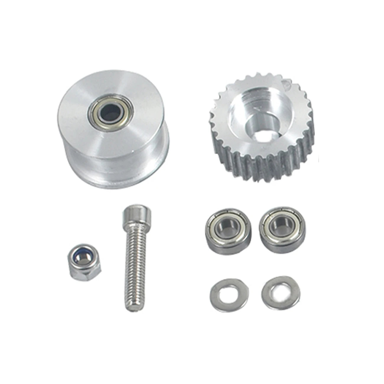 Belt Drive Kit for 66cc 80cc 2-Stroke Motorized Bicycle with 50T Rear Sprocket