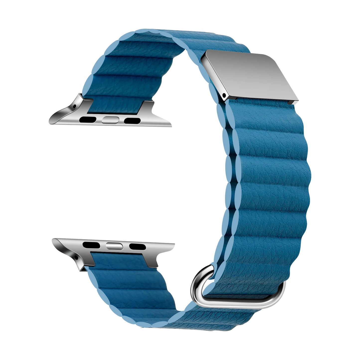 Leather Loop Strap for Apple Watch Ultra 38mm-49mm Magnetic Bracelet