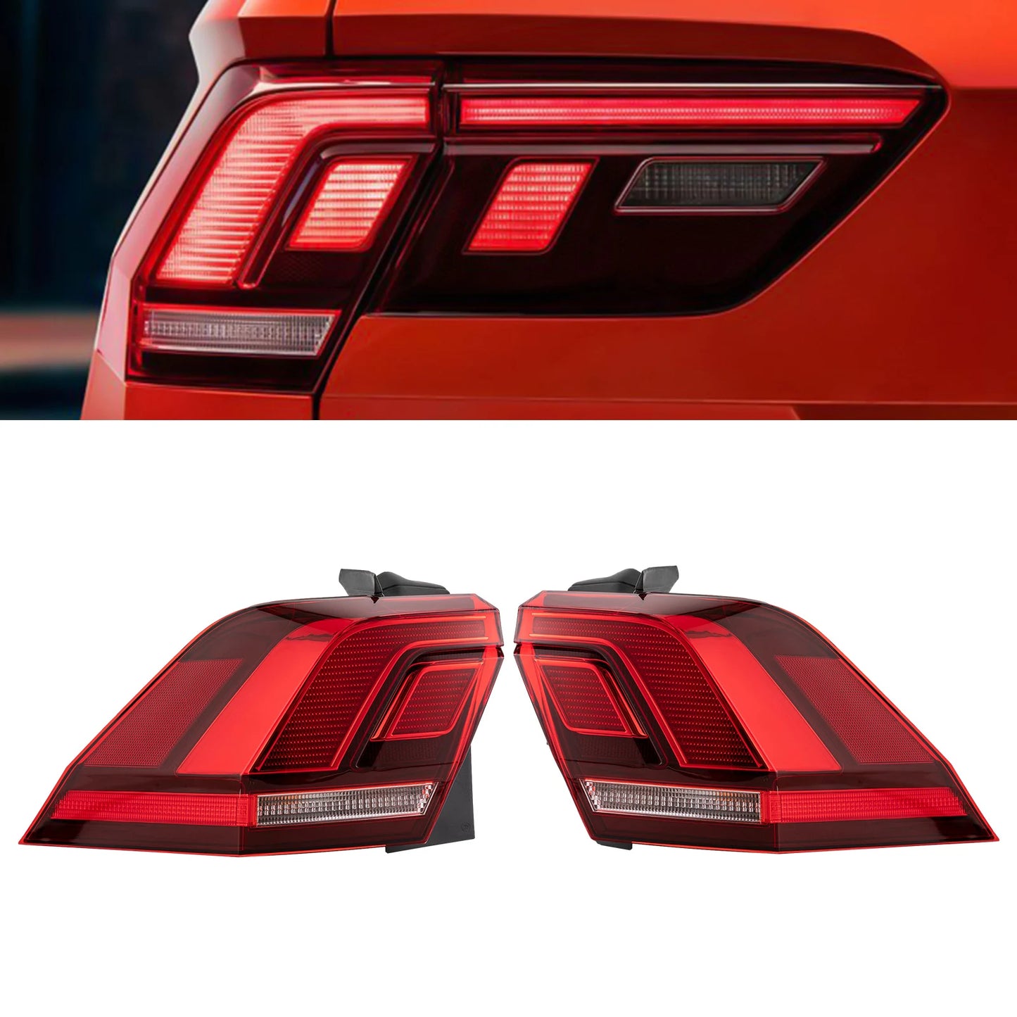 Outer Tail Light for 2018-2023 VW Tiguan – Halogen Rear Lamp (Left or Right)