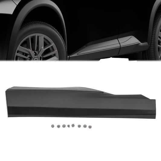 Rear Left Door Trim Molding for 2021-2023 Nissan Rogue, Lower Driver Side, Black