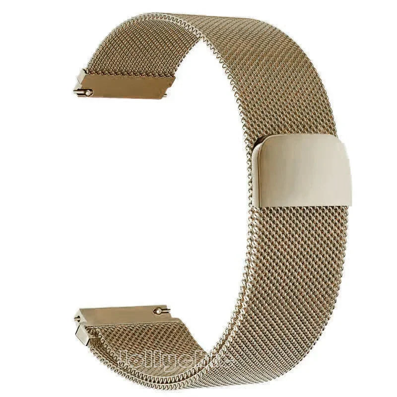 Milanese Loop Strap 20/22mm for Samsung Galaxy Watch 4/5/3, Amazfit, Huawei GT