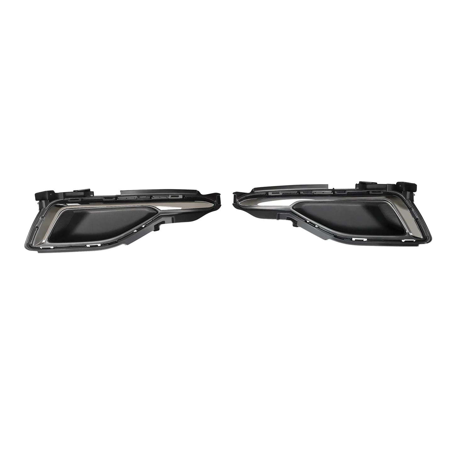 Fog Light Cover Bezel Pair for 2015-2017 Hyundai Sonata LH RH OEM 86521C2000