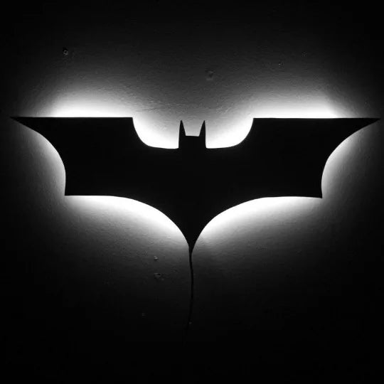 ZK50 Bat Wing LED Night Light, Remote Control, 16 Colors, Wall-Mounted