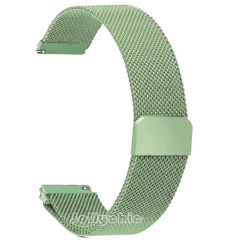 Milanese Loop Strap 20/22mm for Samsung Galaxy Watch 4/5/3, Amazfit, Huawei GT