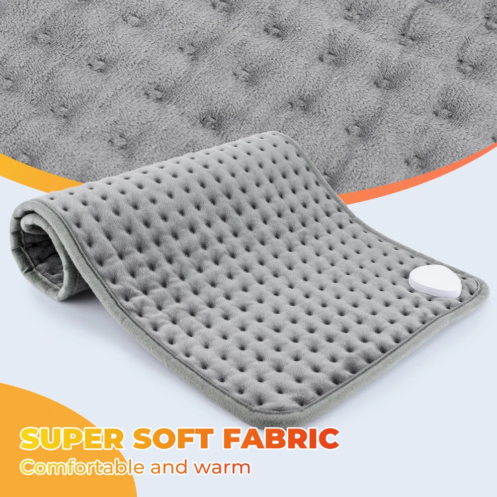 Electric Heating Blanket Washable Soft Thermal Pad for Winter 22"x11"