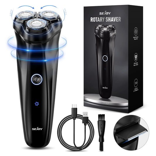 Portable Rechargeable Waterproof Men’s Electric Shaver USB Beard Razor