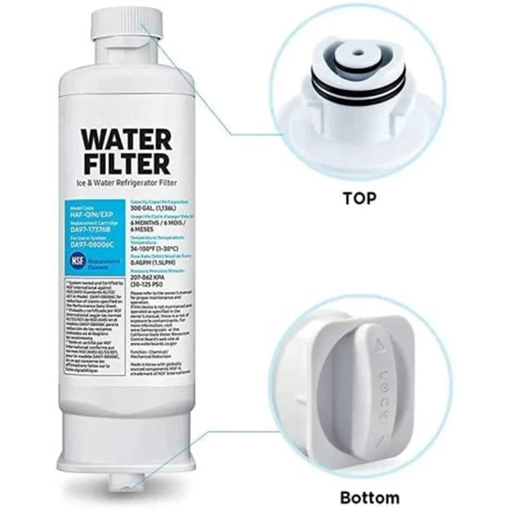 DA97-17376B Refrigerator Water Filter for Samsung HAF-QIN/EXP RF23M8090SG MB-F45