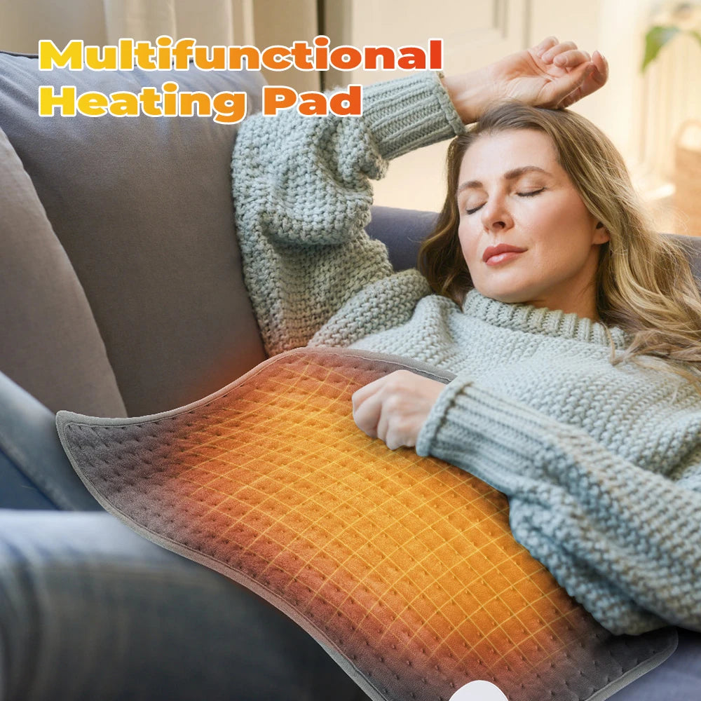 Electric Heating Blanket Washable Soft Thermal Pad for Winter 22"x11"