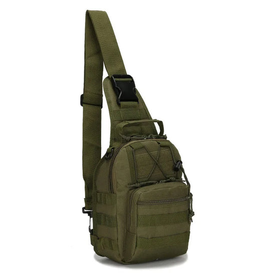 Outdoor Tactical Chest Bag, Small Waterproof Camouflage Shoulder Bag for Men