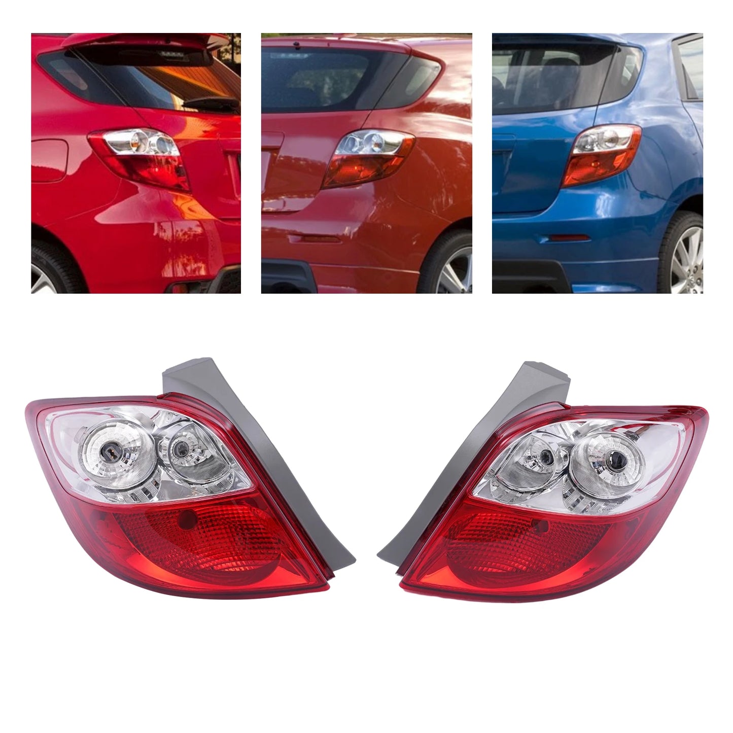 [Left or Right] Halogen Tail Light for 2009-2014 Toyota Matrix – Rear Lamp