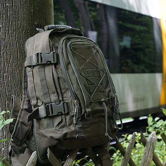 60L Tactical Backpack – Expandable Hiking Camping Rucksack for Travel & Army Use