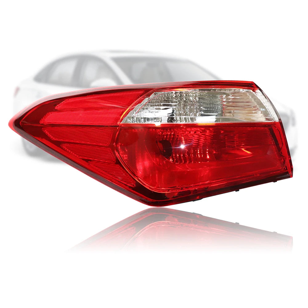 Left Driver Side Tail Light for 2014-2016 Kia Forte – Halogen Rear Lamp Assembly