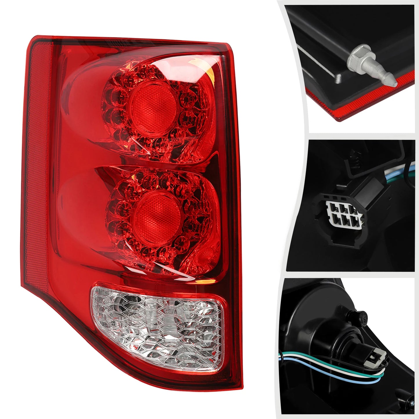 LED Tail Light for 2011-2020 Dodge Grand Caravan – Left Driver Side Brake Lamp