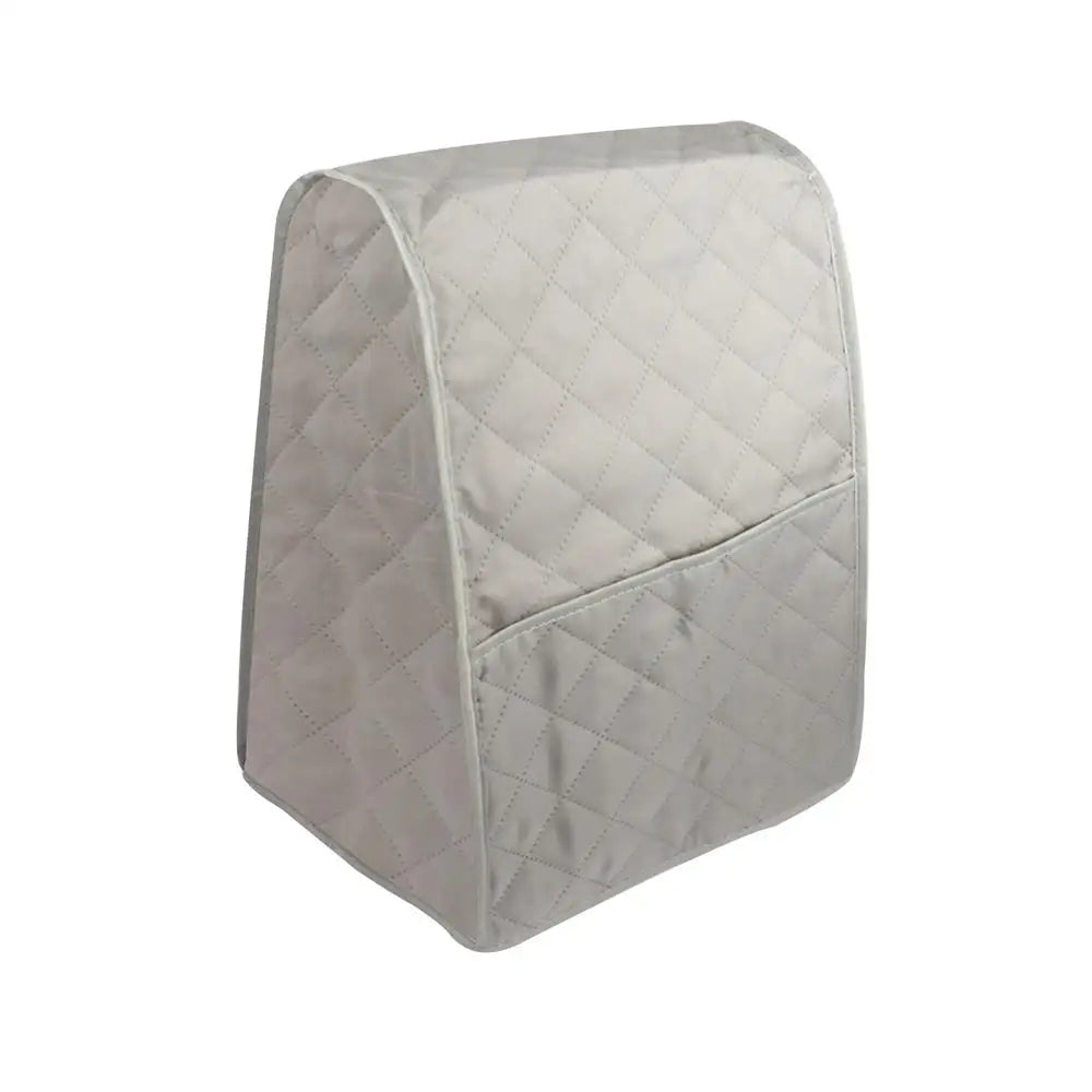 Dustproof Stand Mixer Cover - Quilted Kitchen Aid Mixer Cover w/ Pockets