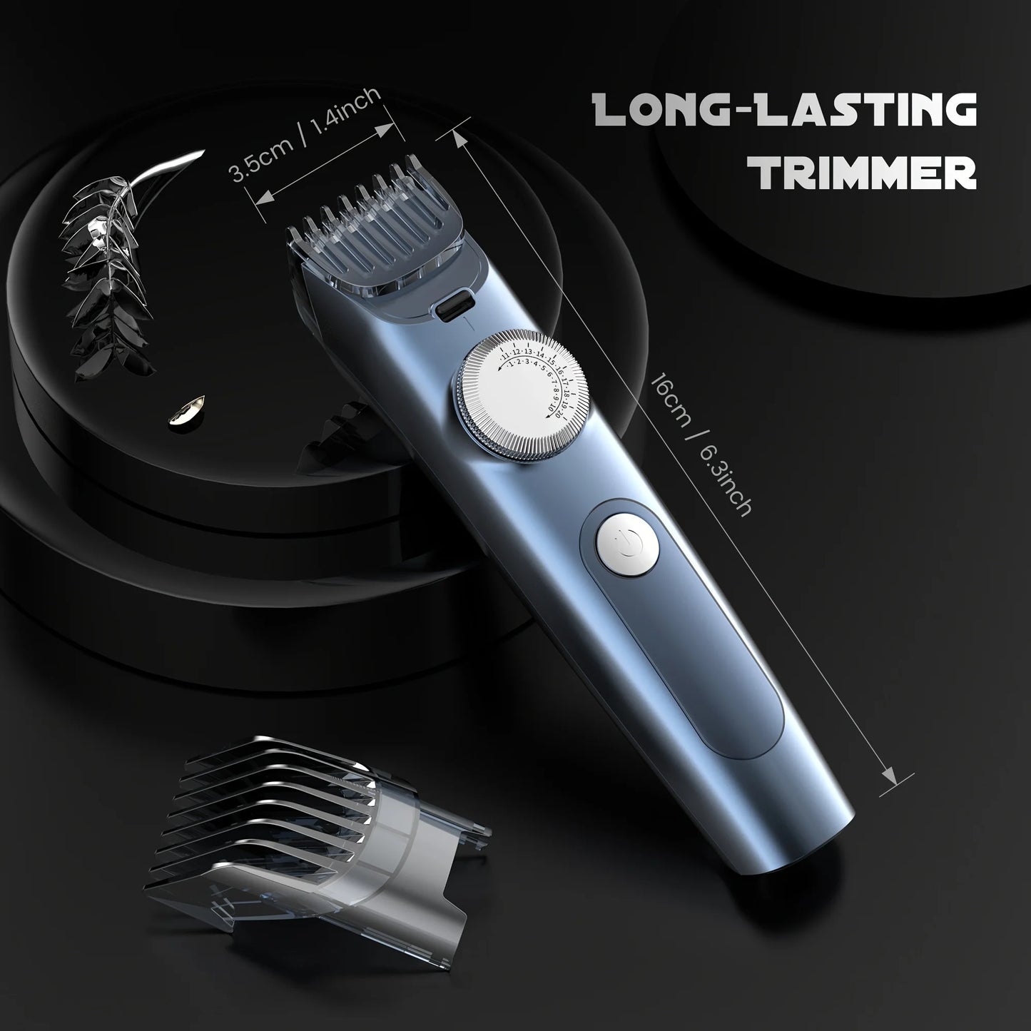 Professional Electric Hair Clippers for Men - Beard, Hair, Body, and Arm Trimmer