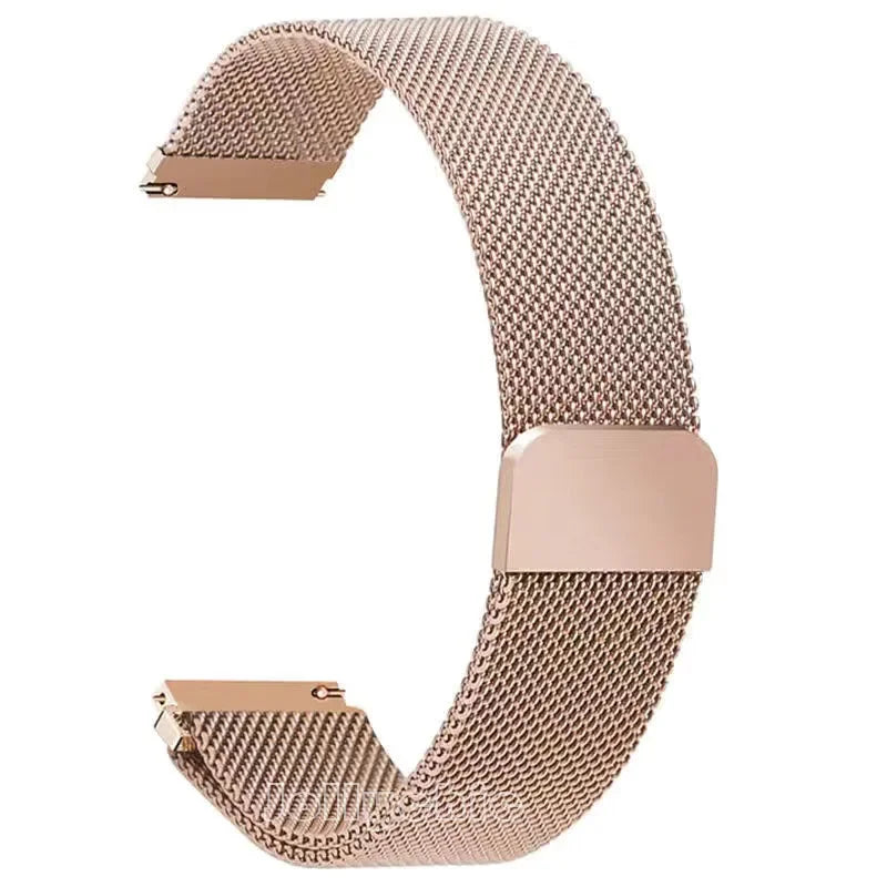 Milanese Loop Strap 20/22mm for Samsung Galaxy Watch 4/5/3, Amazfit, Huawei GT