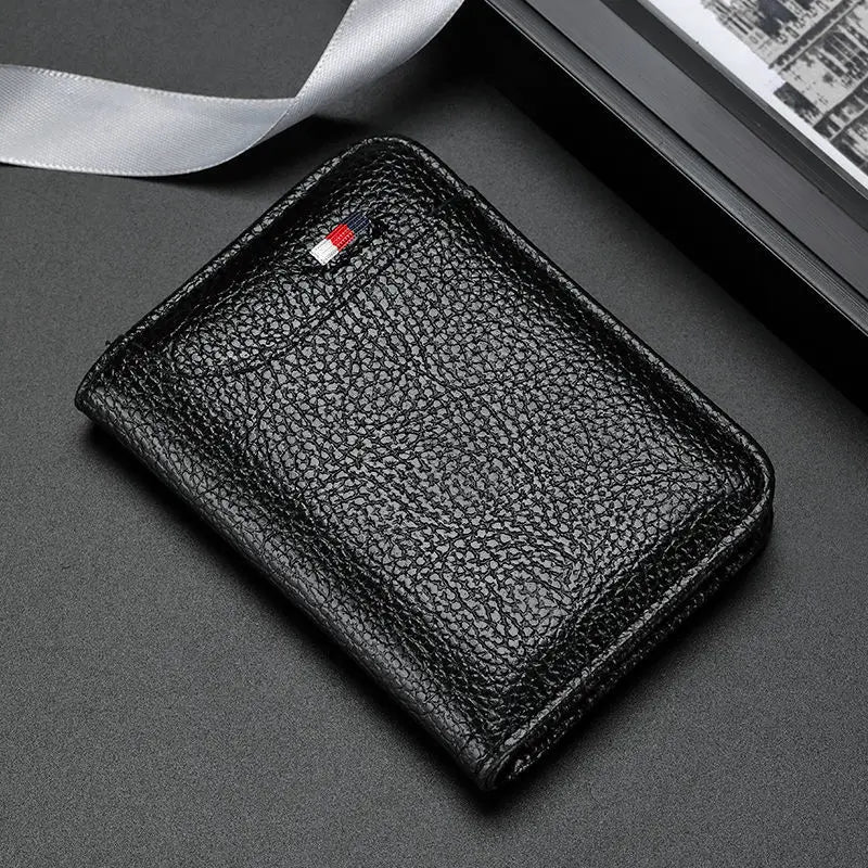 Men's RFID Blocking Card Holder – Compact & Stylish Wallet