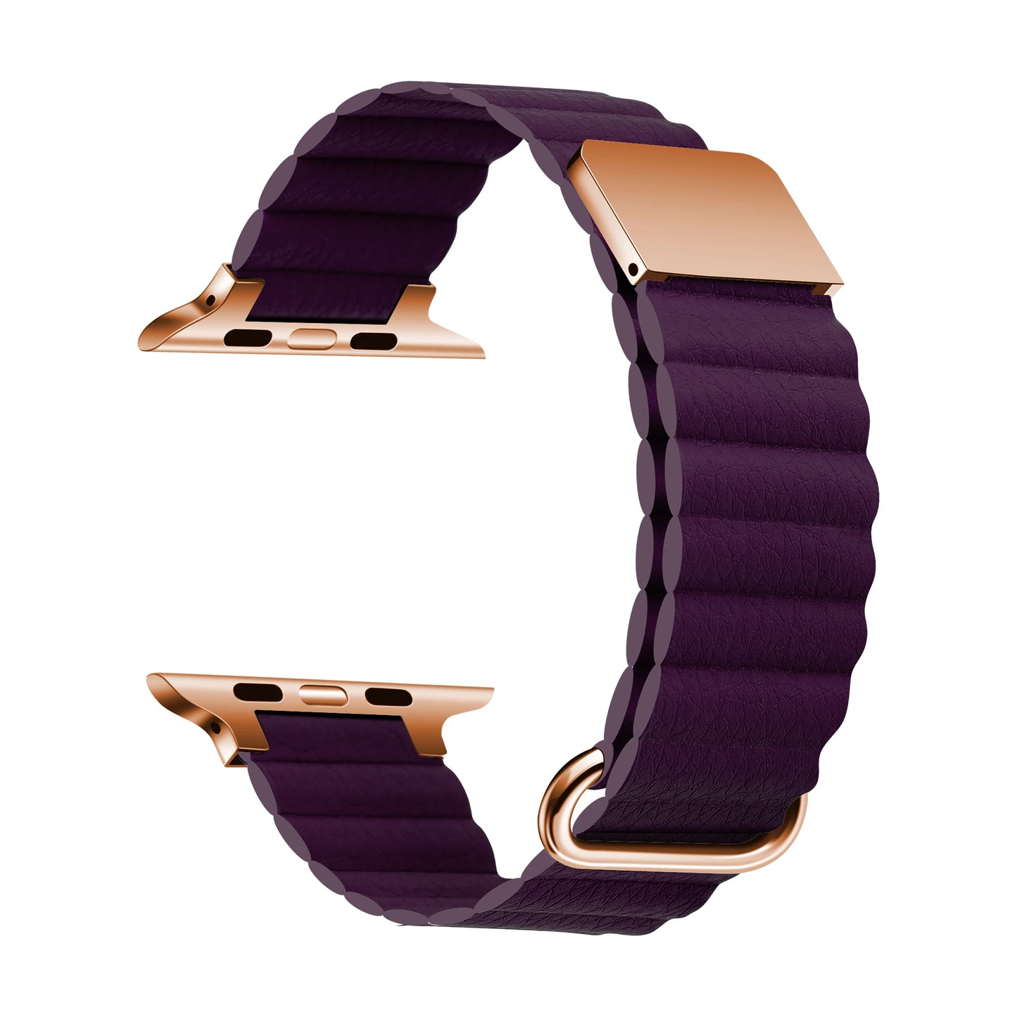 Leather Loop Strap for Apple Watch Ultra 38mm-49mm Magnetic Bracelet