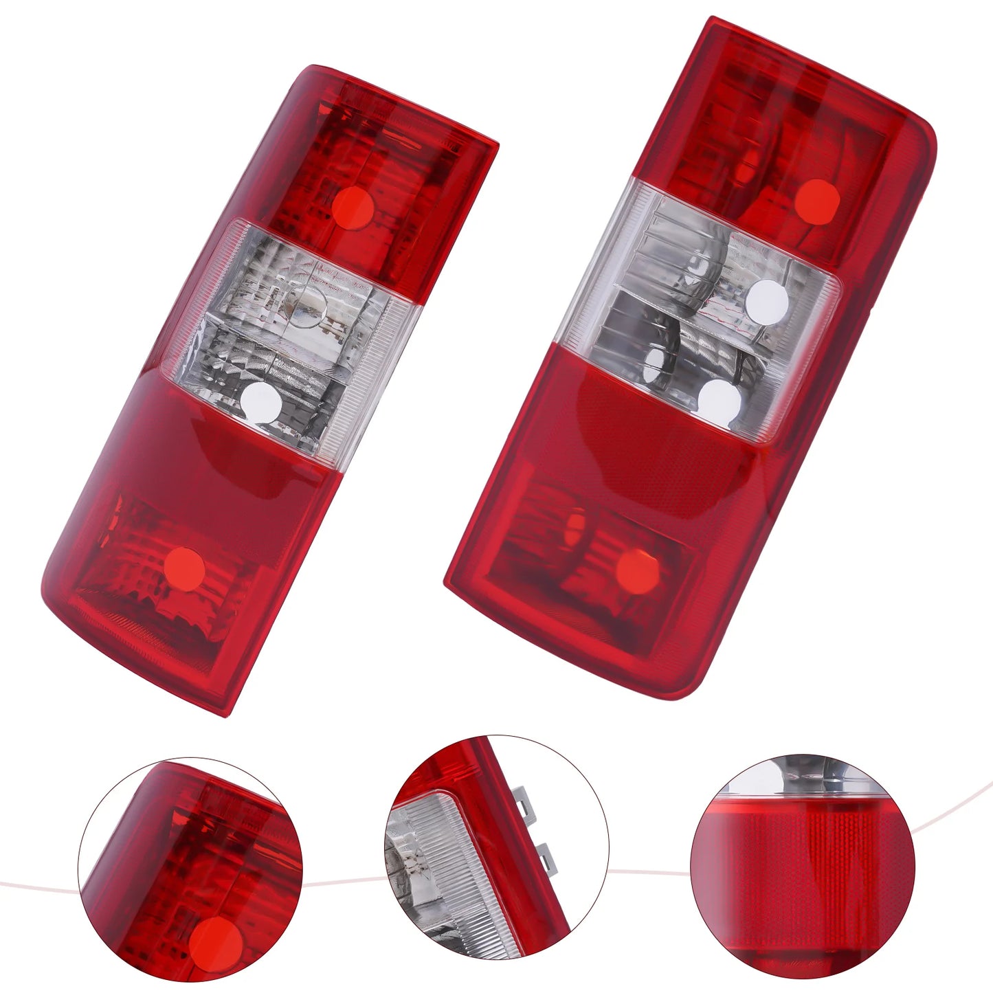 [Left or Right] Rear Tail Lights for 2010-2013 Ford Transit – Red Lamp Assembly