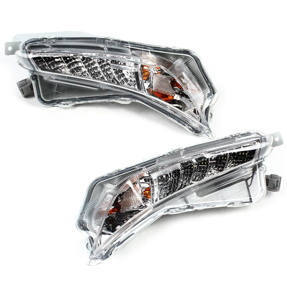 LED Fog Lamps DRL Turn Signal for 2015-2017 Toyota Camry XLE XSE Pair