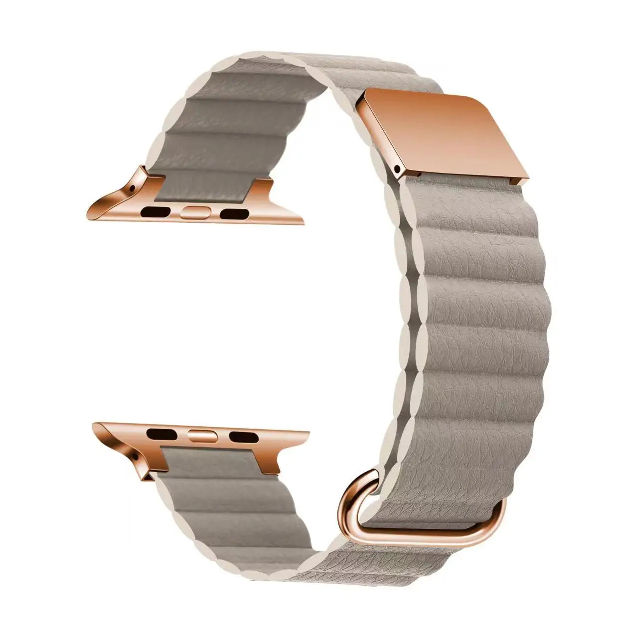 Leather Loop Strap for Apple Watch Ultra 38mm-49mm Magnetic Bracelet