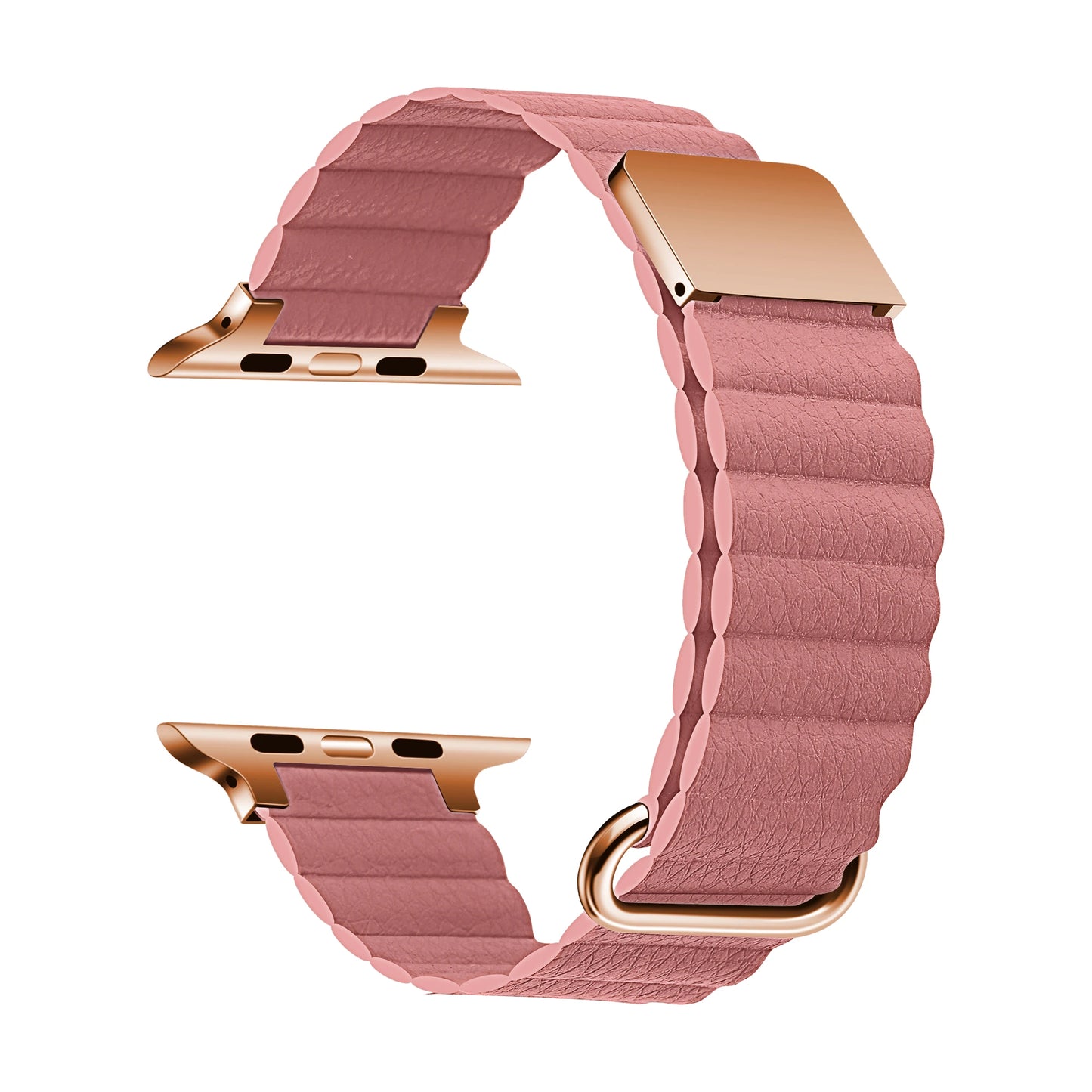 Leather Loop Strap for Apple Watch Ultra 38mm-49mm Magnetic Bracelet